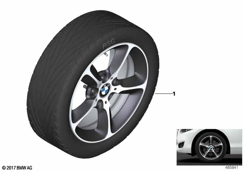 BMW LA wheel star spoke 382 - 17