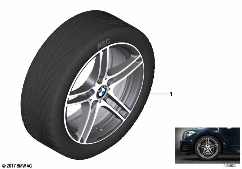 BMW Perf.LA wheel double sp.313 - 18