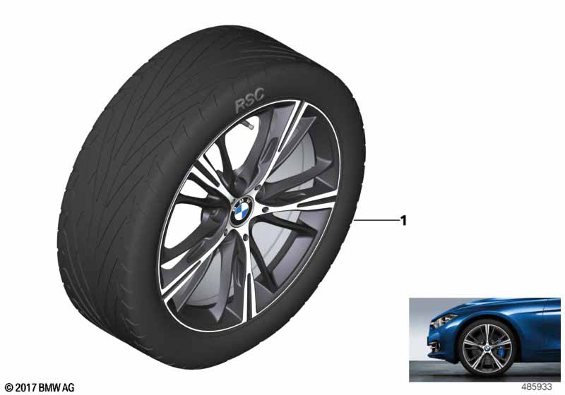 BMW LA wheel Star Spoke 660 - 20''