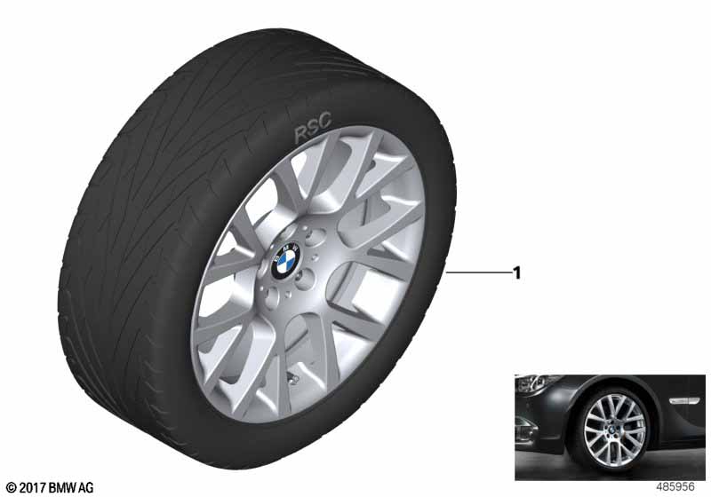 BMW LA wheel Double Spoke 238 - 20