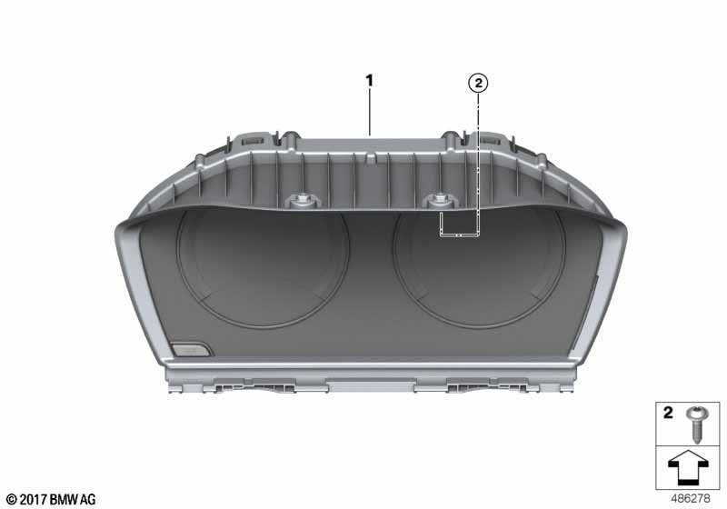 Genuine BMW 62109835824 F39 Instrument Cluster MPH (Inc. X2 & X1 28i) | ML Performance EU Car Parts