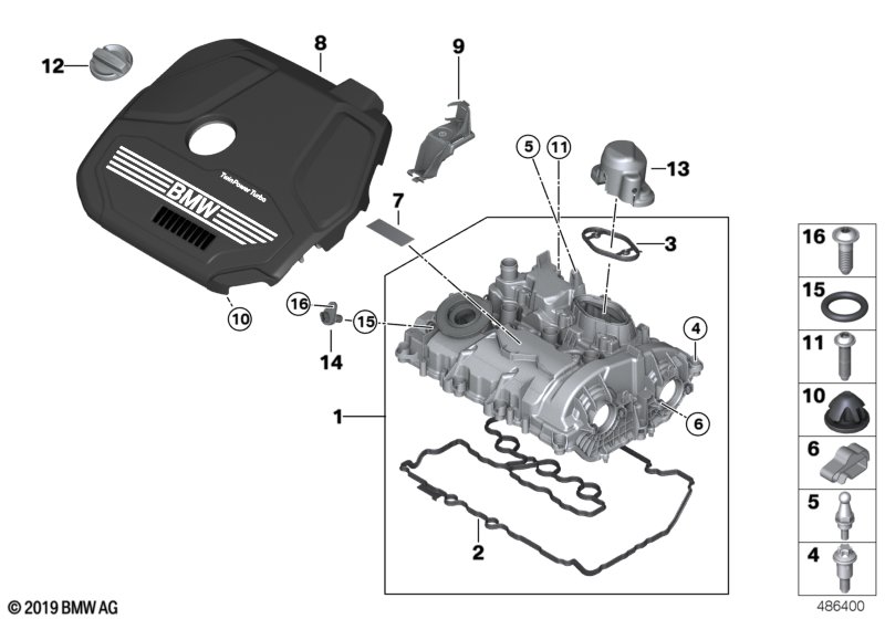 Genuine BMW 11789468748 F48 Holder (Inc. Cooper S, Cooper S ALL4 & X1 28iX) | ML Performance UK Car Parts