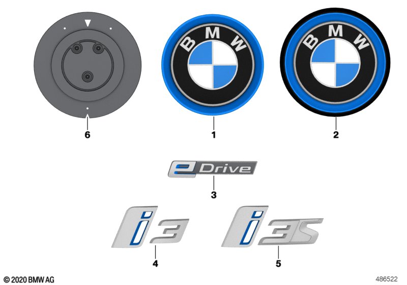 Genuine BMW 51147396324 Holder (Inc. i3 94Ah Rex) | ML Performance UK Car Parts