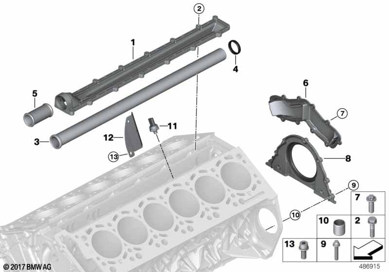 Engine Block Mounting Parts