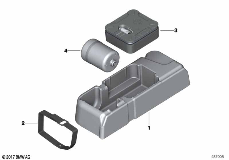 Genuine BMW Mini 71106867334 G02 F55 F56 Hook&Loop Fastener (Inc. One D, X4 20dX & X4 30dX) | ML Performance UK Car Parts
