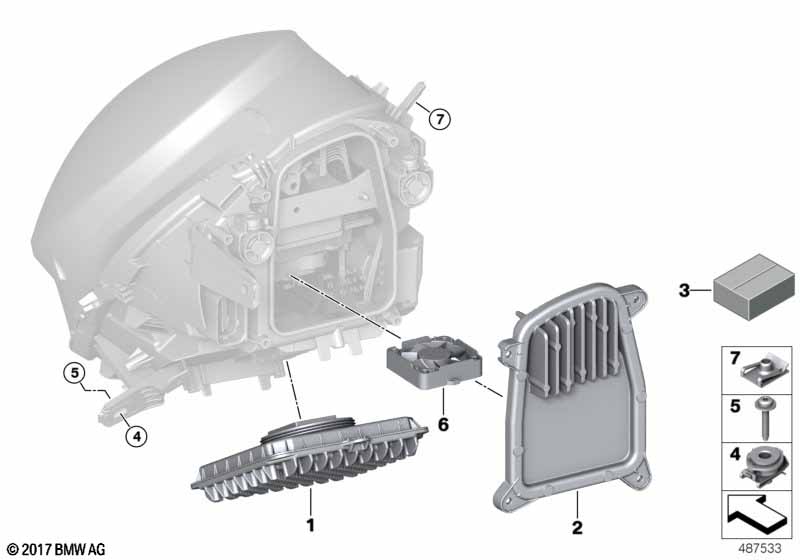 Genuine BMW Mini 07119908719 F56 F55 Countersunk Screw M6X35 (Inc. Cooper SD ALL4) | ML Performance UK Car Parts