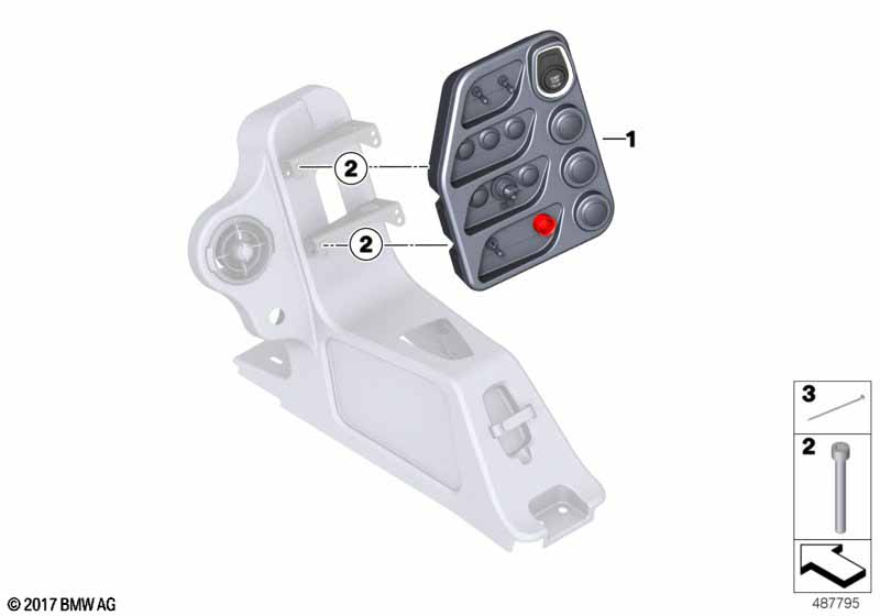 Genuine BMW 61318310569 Operating Unit, Center Console (Inc. M4 GT4) | ML Performance UK Car Parts