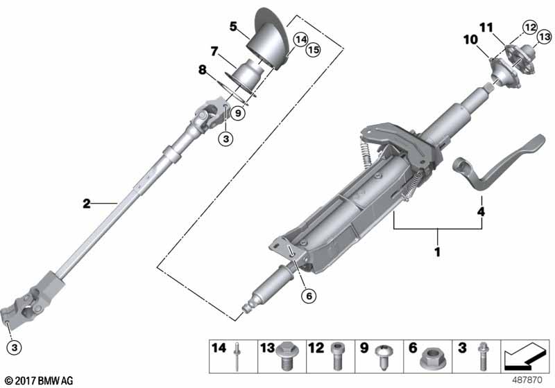 Genuine BMW 41008427620 Blind Rivet, Flat Headed 3X6 A2 (Inc. M4 GT4) | ML Performance EU Car Parts