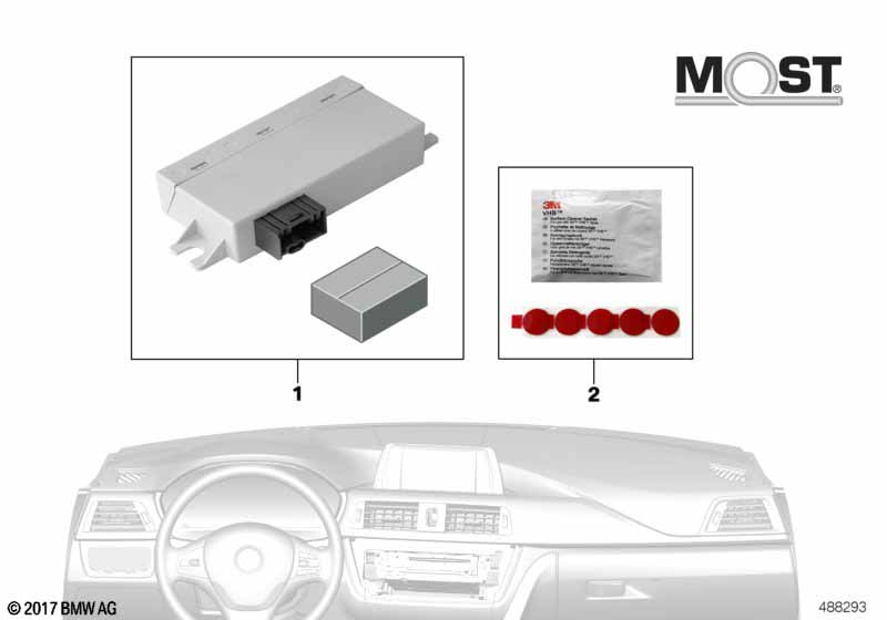 Retrofit kit BMW Head-Up Screen