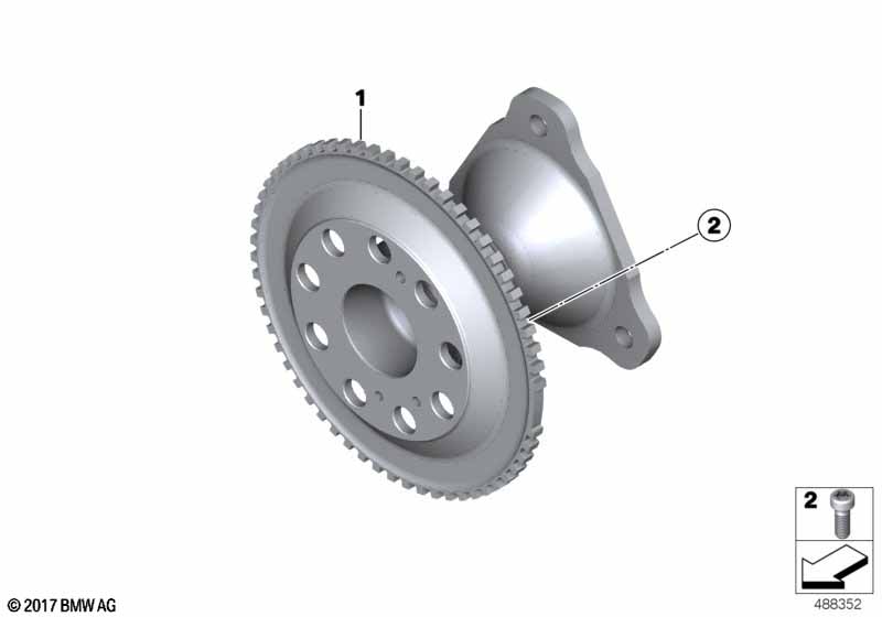 Genuine BMW 11228348674 Isa Screw M12X1.5 L=22 (Inc. M6 GT3) | ML Performance UK Car Parts