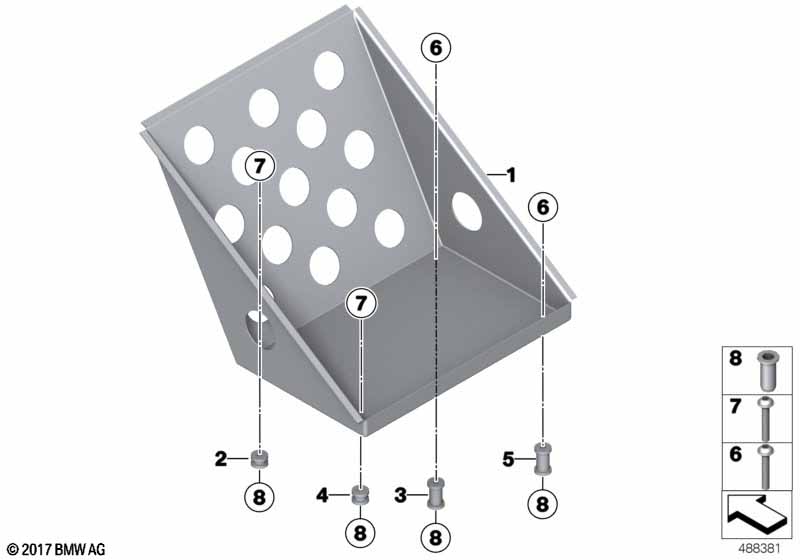 Genuine BMW 41008435939 Fillister Head Screw M6X50 10.9 ZNSW (Inc. M4 GT4) | ML Performance EU Car Parts