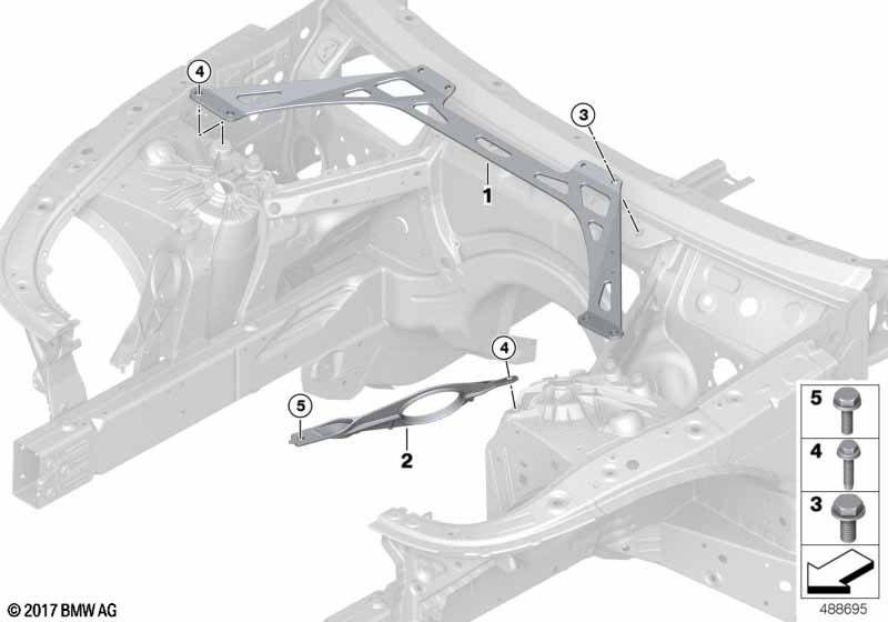 Genuine BMW 07148076410 F92 F93 F91 Hex Bolt With Washer M (Inc. M5 & M8) | ML Performance UK Car Parts