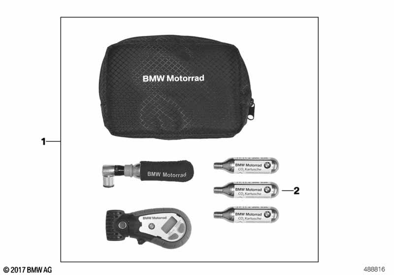 Travel set tire pressure