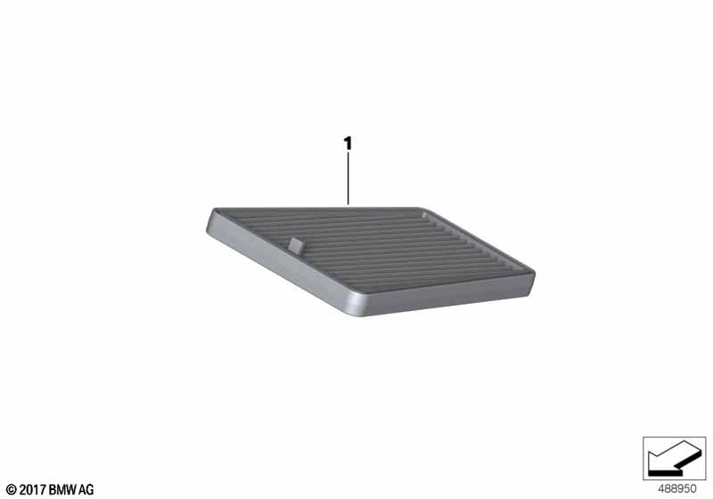 Genuine BMW 13708416142 Air Cleaner 4-LAYER OILED (Inc. M6 GT3) | ML Performance EU Car Parts