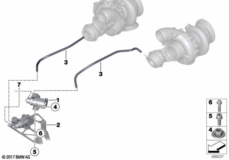 Genuine BMW 11658430164 T-Connector STEEL (Inc. M6 GT3) | ML Performance UK Car Parts