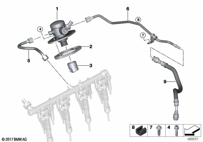 Genuine BMW 13538685979 G20 Fuel Hose (Inc. M340iX, M340i & 330i) | ML Performance UK Car Parts
