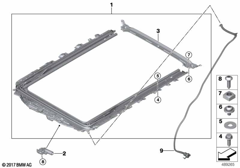 Genuine BMW 54107488437 G32 Cross Member (Inc. 630iX, 620d & 640dX) | ML Performance EU Car Parts