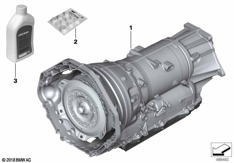 Genuine BMW 24009896706 G12 Automatic Transmission Eh GA8HP95X - XD5 (Inc. M760iX & M760LiX) | ML Performance UK Car Parts
