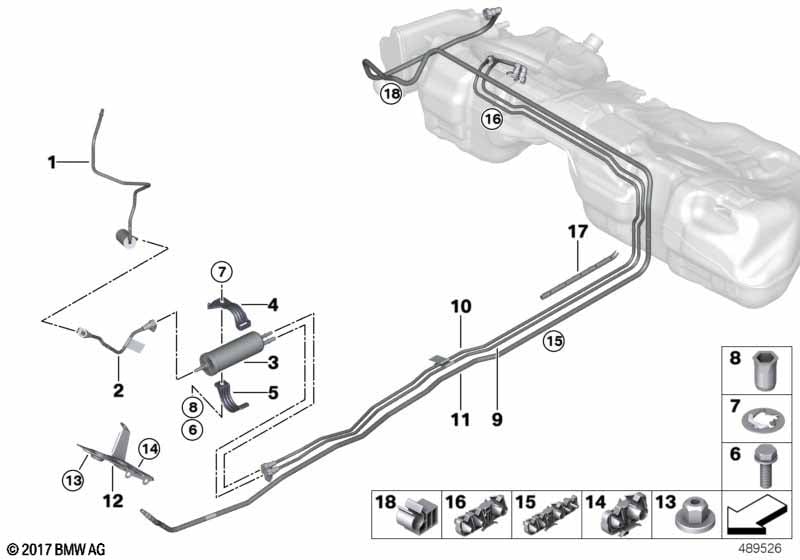 Fuel line / fuel filter