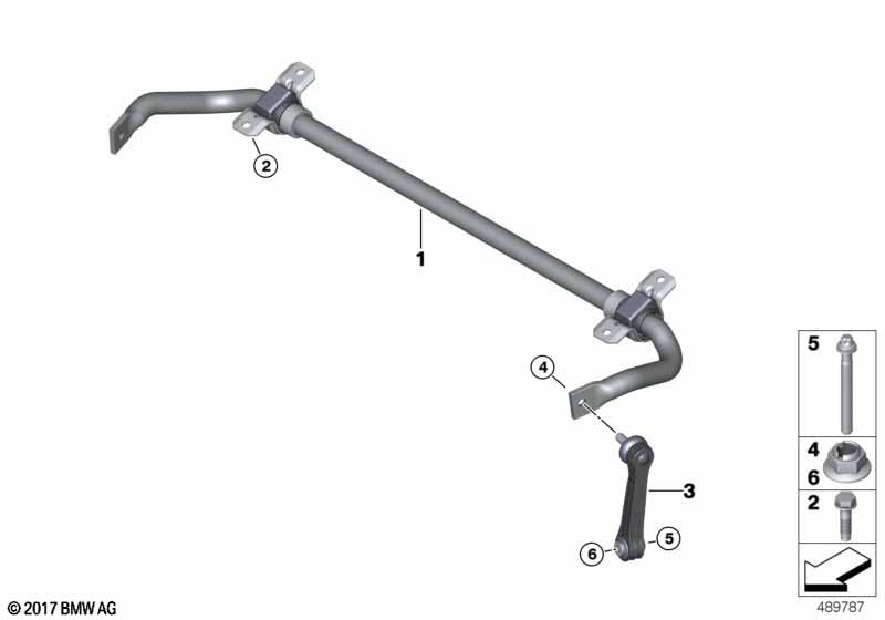 Genuine BMW 22116759570 R50 F90 R53 Torx Bolt M10X110 (Inc. Cooper) | ML Performance UK Car Parts