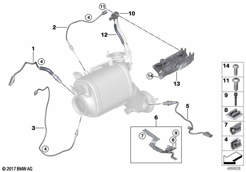 Genuine BMW 46632309923 G16 Bump Stop H=5,5mm (Inc. X6 30dX, X3 20dX & X4 20dX) | ML Performance UK Car Parts