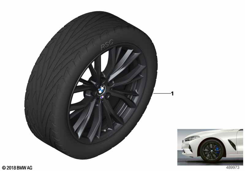 BMW LA wheel M Perf. Doub.sp.786M-19