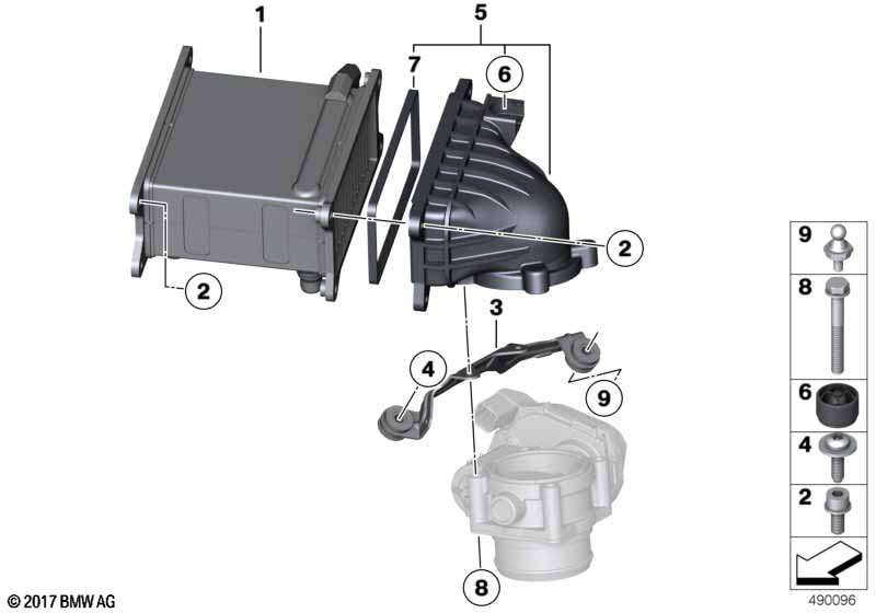 Genuine BMW 17117594307 EWB RR4 F03 Isa Screw M6X27 (Inc. 760LiS, 760Li & M760iX) | ML Performance EU Car Parts