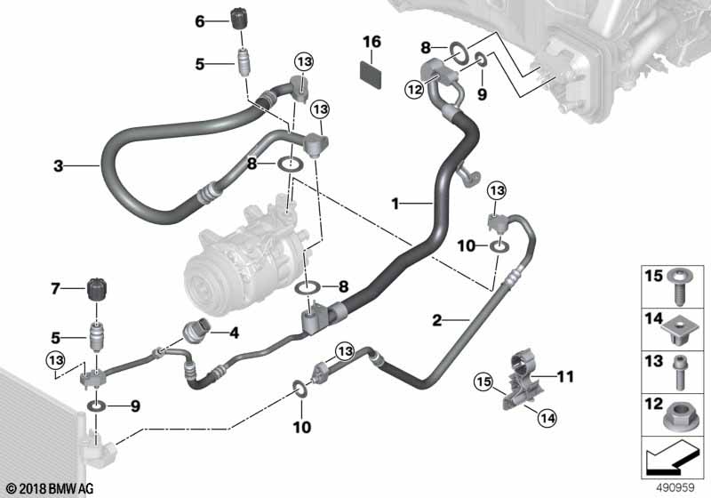 Coolant lines