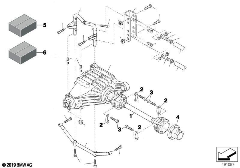 Genuine BMW 33412484793 Drive Flange VI-107 '95 (Inc. E36 320i) | ML Performance EU Car Parts