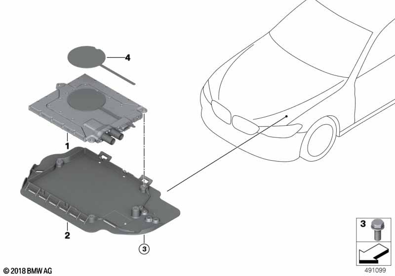 Genuine BMW 61356832921 G30 Lid Car Pad Module Cpm (Inc. 530e & 530eX) | Duco Car Parts UK Car Parts