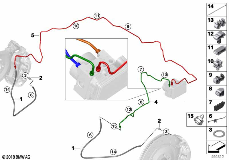 Genuine BMW 81304670300 Connector 919-10X1-03D SS (Inc. M4 GT4) | ML Performance UK Car Parts