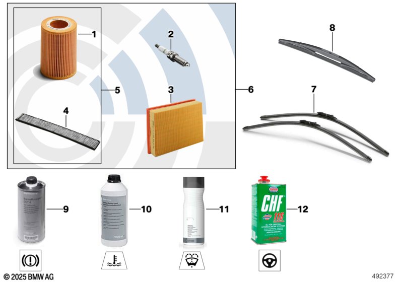 Engine oil / maintenance service