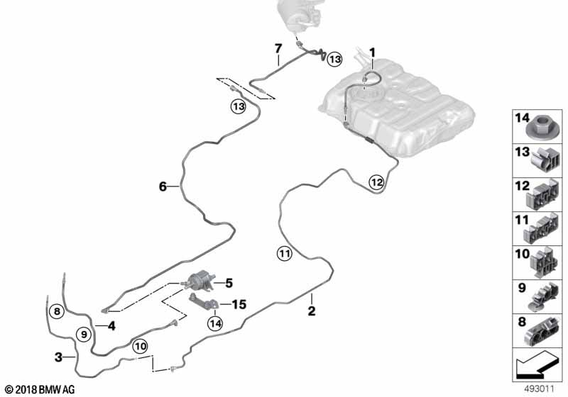 Genuine BMW 16137424007 G05 G30 G01 Insulation Valve (Inc. X3 30eX, 530e & X5 45eX) | ML Performance EU Car Parts