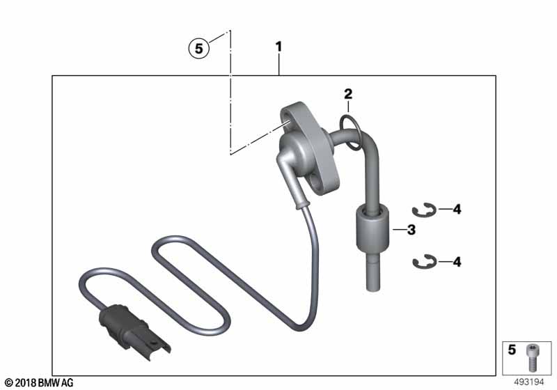 Sensor del nivel de aceite