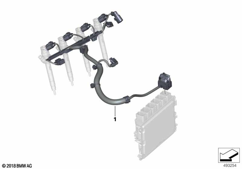 Engine wiring harness