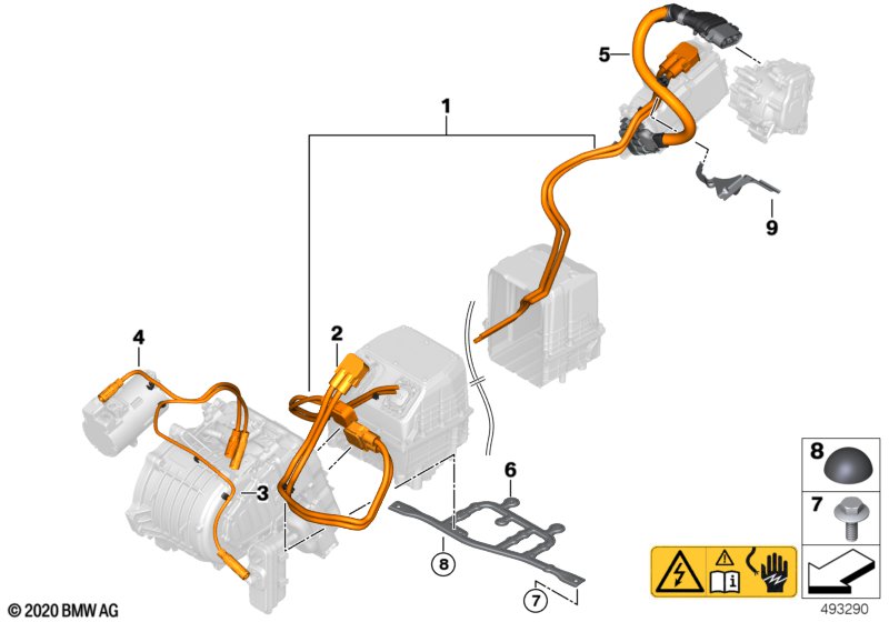 Genuine BMW 61139305151 I15 Cable Holder (Inc. i8) | Duco Car Parts UK Car Parts