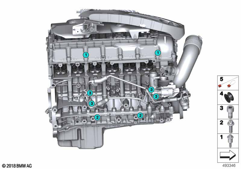 Genuine BMW 11008436841 Collar Screw SEAL CYL. HEAD (Inc. M4 GT4) | ML Performance UK Car Parts