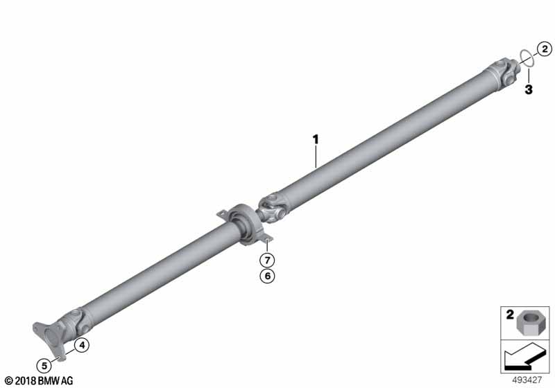 Genuine BMW 11227743834 Fit Bolt M10X1,5 (Inc. M6 GT3) | ML Performance UK Car Parts