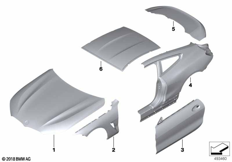 Genuine BMW 51767417257 F92 G15 Trunk Lid Sealing (Inc. M850iX, 840i & M8) | ML Performance EU Car Parts