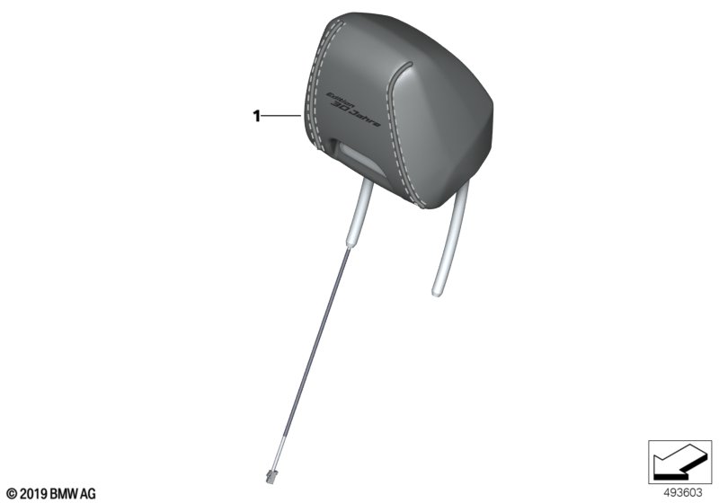 Individual headrest seat front, KA552