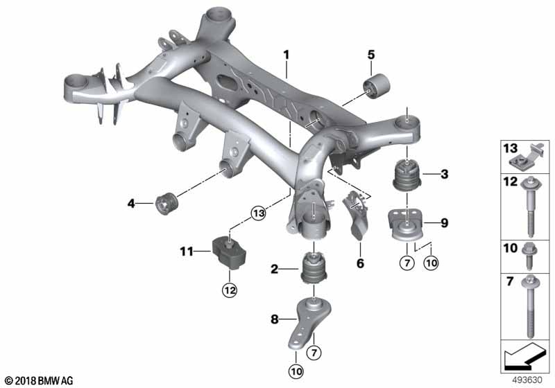 Genuine BMW 33306883288 G21 Push Rod Right (Inc. M340iX, 318d & 320i) | ML Performance UK Car Parts