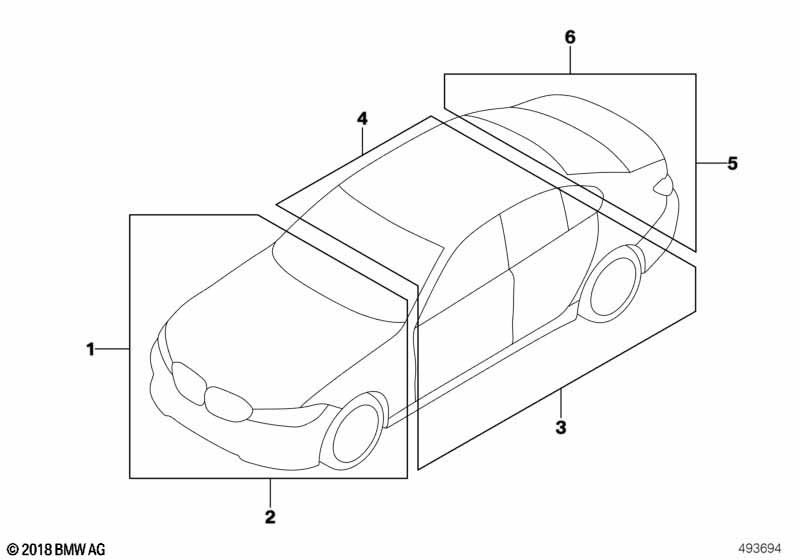 Genuine BMW 71246788026 G15 RR31 Label 