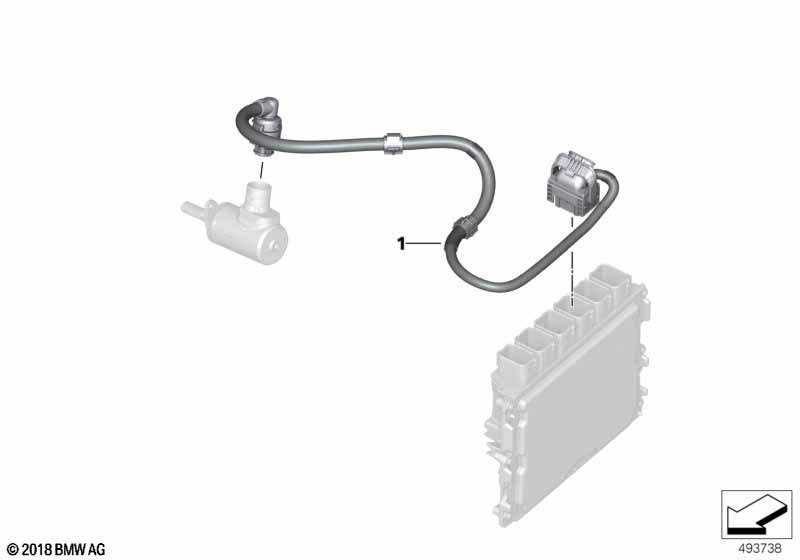 Genuine BMW 12518482365 G29 G02 G20 Wiring Loom, Eng., Valvetronic Servomtr (Inc. 330i, Z4 30i & 320i) | ML Performance UK Car Parts