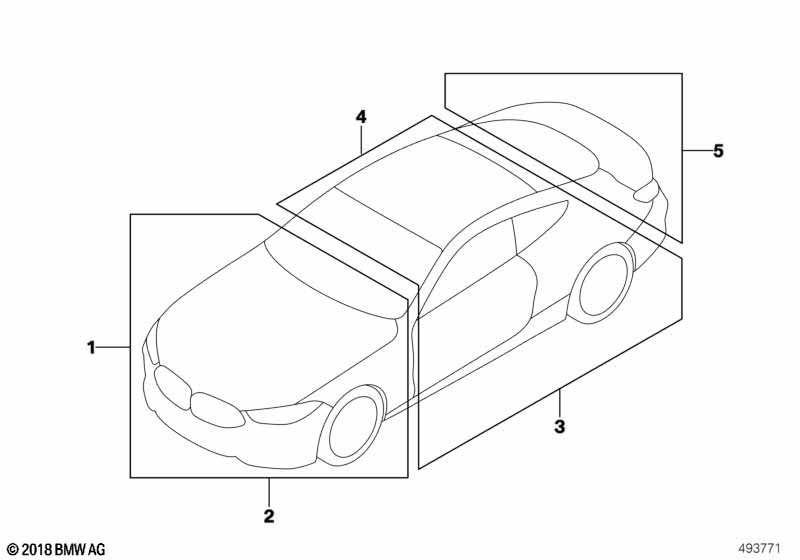 Genuine BMW 71246894051 G15 Label 