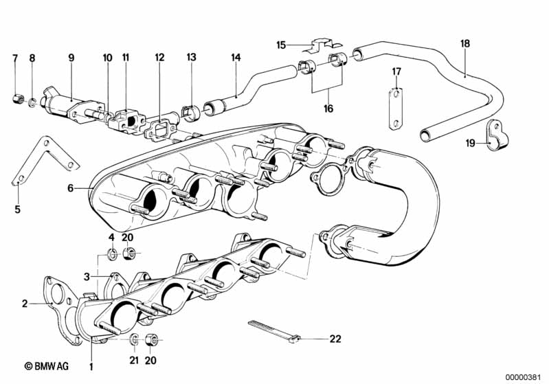 Genuine BMW 11611263363 E21 E12 Hose (Inc. 320i & 520i) | ML Performance UK Car Parts
