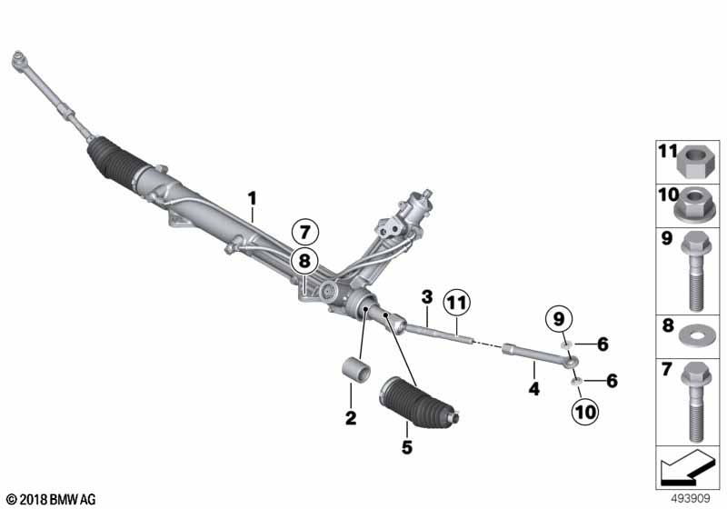 Genuine BMW 31108420054 Fit Bolt M10X1,5X39 (Inc. M6 GT3) | ML Performance UK Car Parts