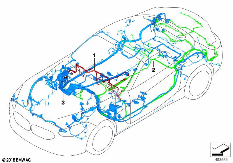 Genuine BMW 61112465507 G29 Main Wiring Harness, Duplicate (Inc. Z4 M40i, Z4 30i & Z4 20i) | Duco Car Parts UK Car Parts