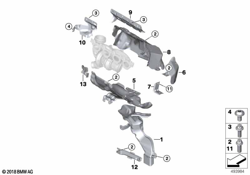 Genuine BMW 11658632104 F39 F48 Holder (Inc. X2 20i, X2 25iX & X1 20i) | ML Performance UK Car Parts