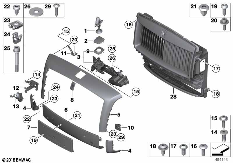 Genuine BMW 46627711971 RR4 RR6 RR5 Binding Head Screw M6X16-Mk A2-80 (Inc. Ghost EWB) | ML Performance UK Car Parts
