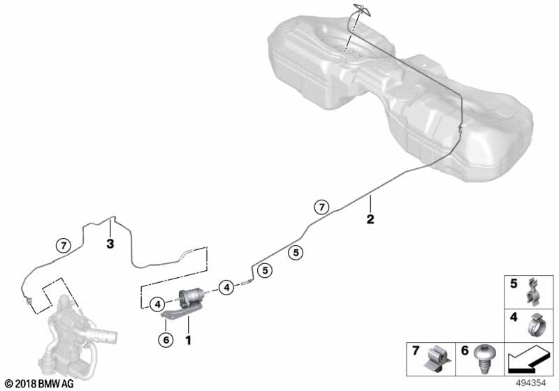 Fuel supply/pump/tubing